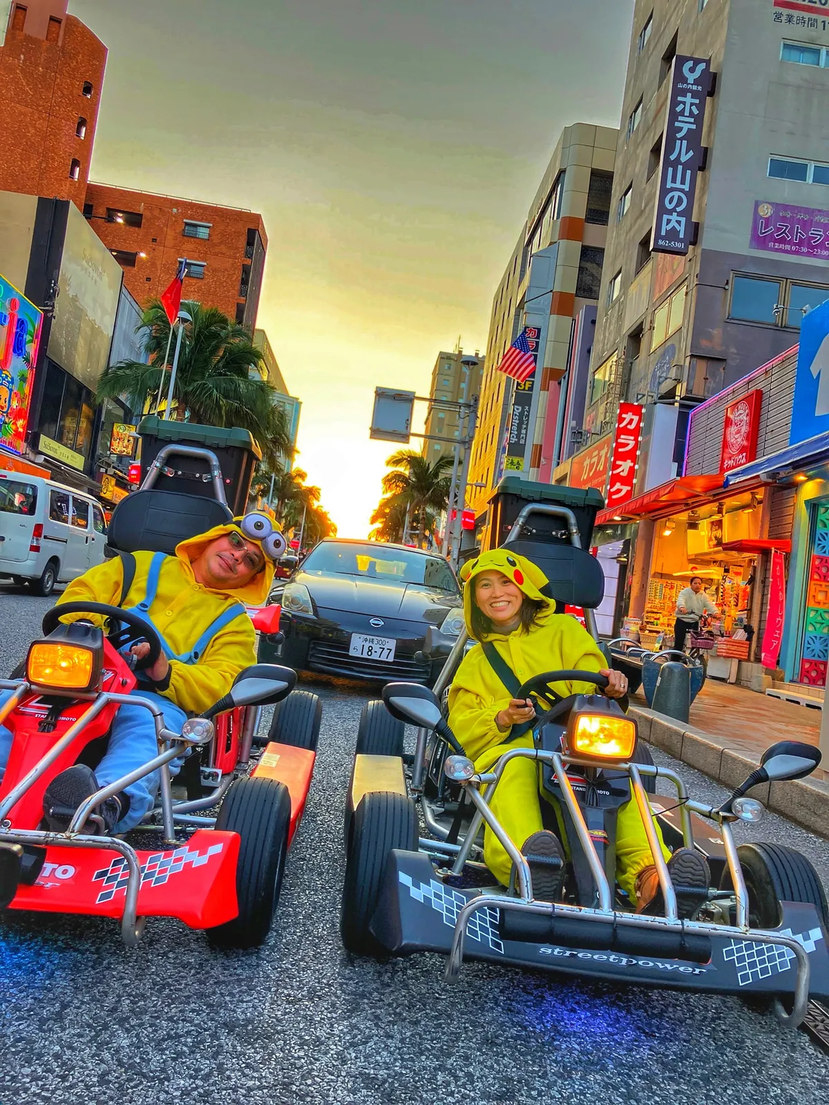 冲绳卡丁车体验（由冲绳 Gorilla Kart 提供）