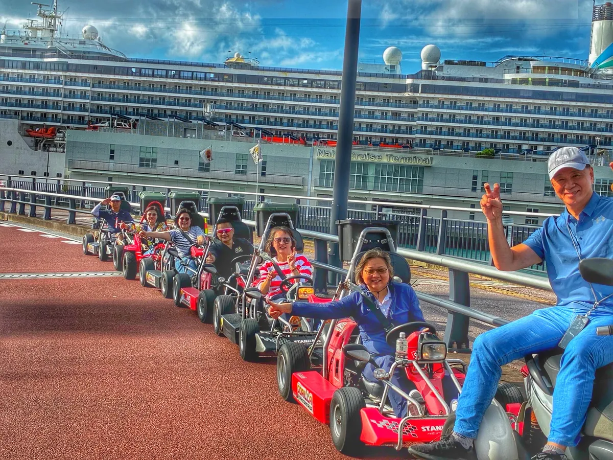 冲绳卡丁车体验（由冲绳 Gorilla Kart 提供）